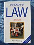 Book Dictionary of Law free