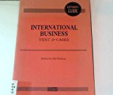 Book International Business: Text And Cases: Lecturer's Guide free