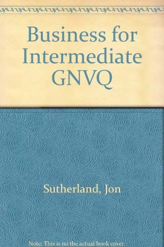 Book Business for Intermediate GNVQ free