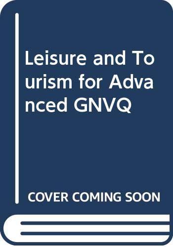 Book Leisure And Tourism For Advanced Gnvq free