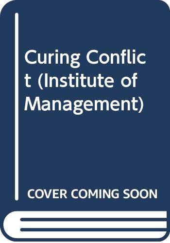 Book Curing Conflict (institute Of Management) free