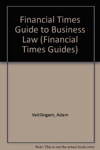 Book The Financial Times Guide to Law for Business ("Financial Times" Guides) free
