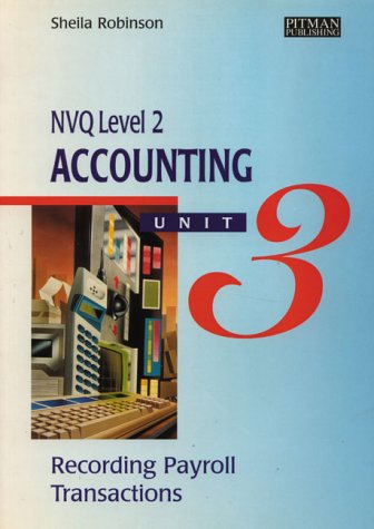 Book Nvq Level 2 Accounting: Financial Recording And Accounting For Payroll free