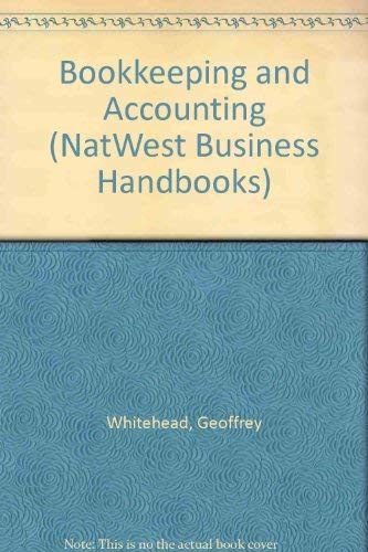 Book Book-keeping And Accounting (natwest Business Handbooks) free