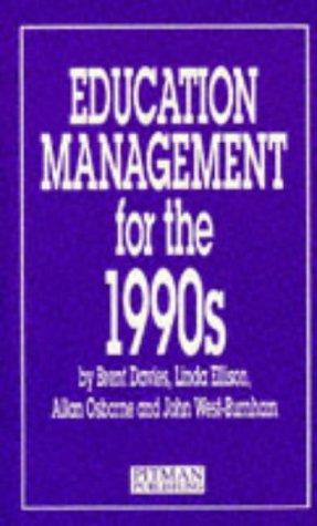 Book Education Management for the 1990's free