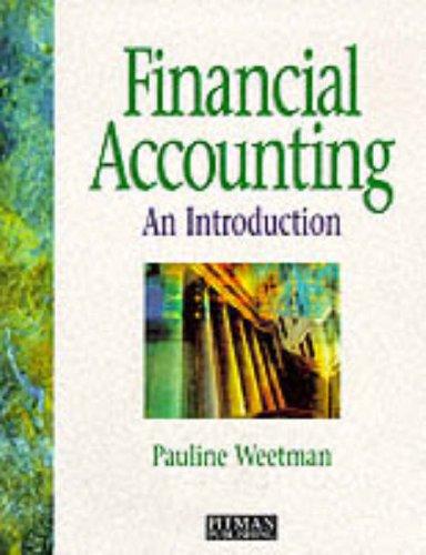 Book Financial Accounting: An Introduction free