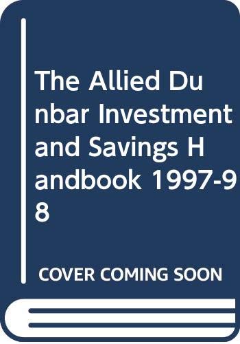 Book The Allied Dunbar Investment & Savings Handbook: 1997-98 free
