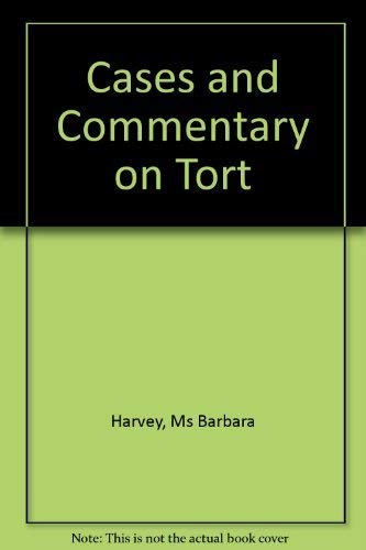 Book Cases and Commentary on Tort free