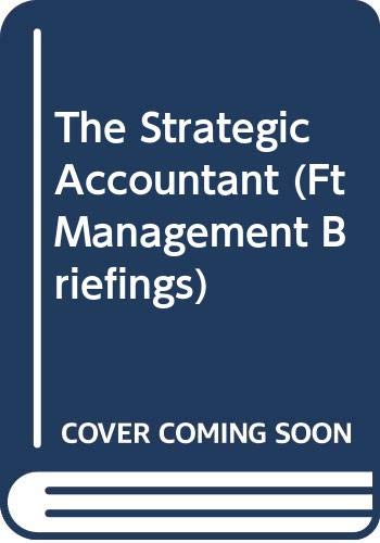 Book The Strategic Accountant (Financial Times Management Briefings) free