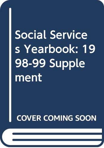 Book Social Services Yearbook: 1998-99 Supplement free