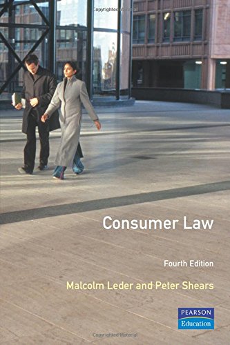 Book Consumer Law (Frameworks) free