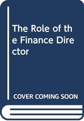 Book The Role of the Finance Director free