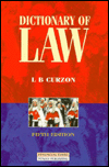 Book Dictionary of Law free