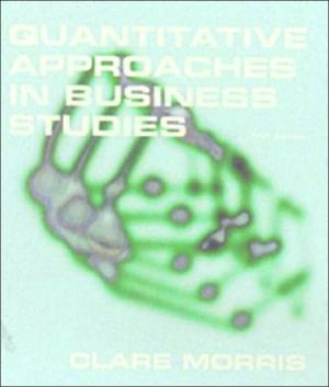 Book Quantitative Approaches in Business Studies free