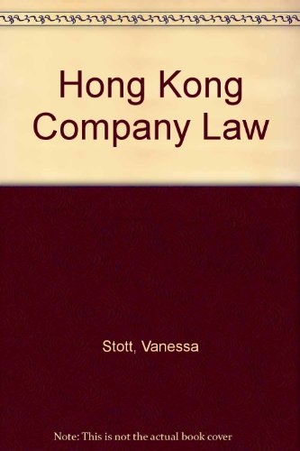 Book Hong Kong Company Law free