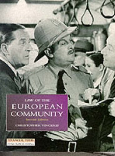 Book Law of the European Community (Foundation Studies in Law) free