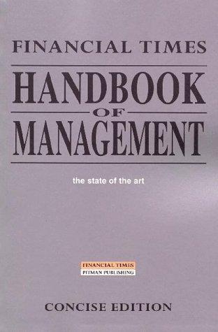 Book Financial Times Handbook of Management - Concise Edition free