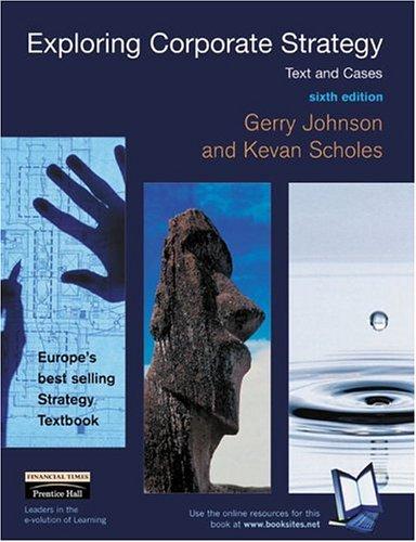 Book Exploring Corporate Strategy (6th Edition) free
