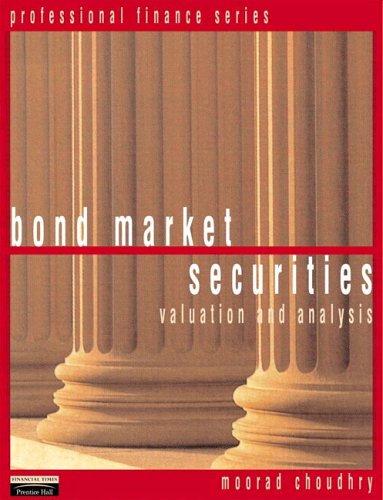 Book Bond Market Securities (Prentice Hall Professional Finance) free