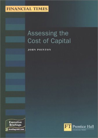 Book Assessing The Cost Of Capital free