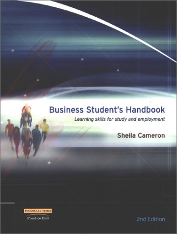 Book Business Student's Handbook: Learning Skills for Study & Employment free