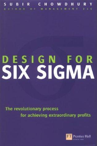 Book Design for Six Sigma (Financial Times Series) free
