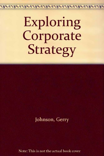 Book Exploring Corporate Strategy free