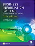 Book Business Information Systems: Analysis, Design & Practice free