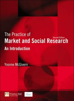 Book The Practice of Market And Social Research: An Introduction free