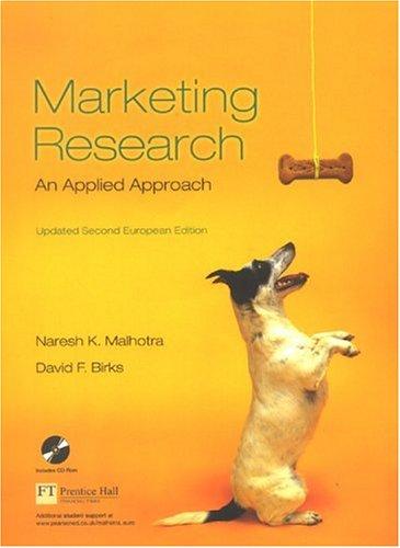 Book Marketing Research: An Applied Approach - European free