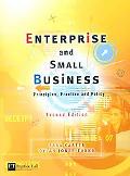 Book Enterprise & Small Business: Principles, Practice & Policy free