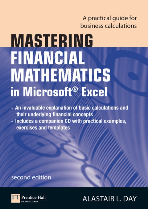 Book Mastering Financial Mathematics in Microsoft Excel free