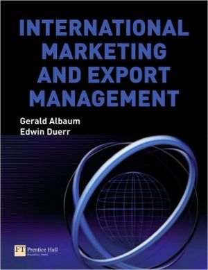 Book International Marketing and Export Management free