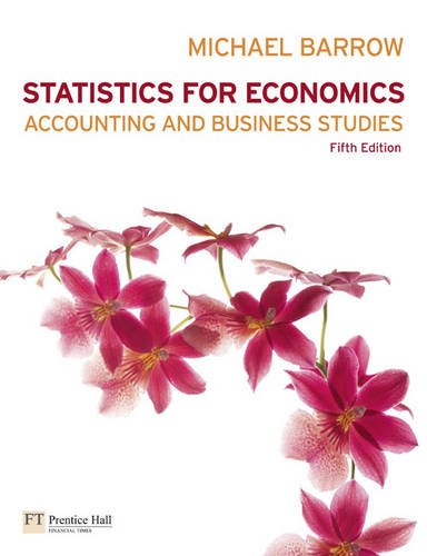 Book Statistics for Economics, Accounting & Business Studies plus MathXL pack free