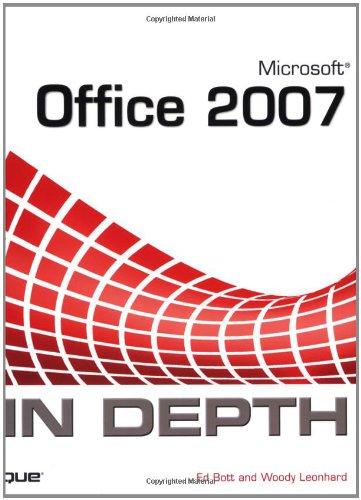Book Microsoft Office 2007 In Depth free