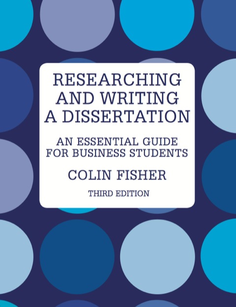 Book Researching and Writing a Dissertation e-book free