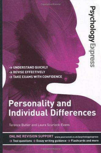 Book Psychology Express: Personality and Individual Differences (Undergraduate Revision Guide) free