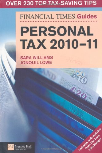 Book Ft Guide To Personal Tax 2010-11 free
