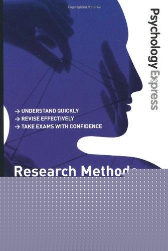 Book Psychology Express: Research Methods in Psychology (Undergraduate Revision Guide) free