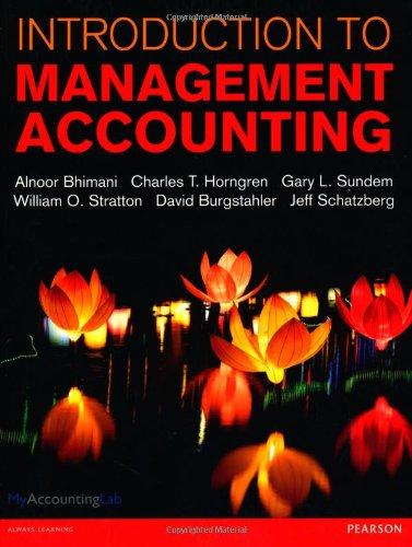 Book Introduction to Management Accounting free