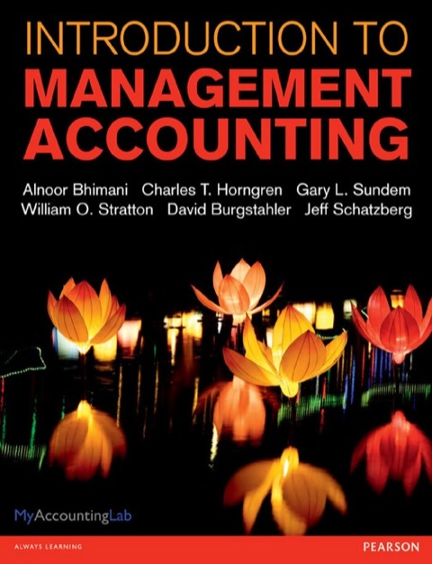Book Introduction to Management Accounting e-book free
