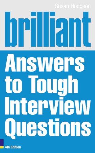 Book Brilliant Answers to Tough Interview Questions free