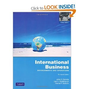 Book International Business Environments and Operations 13th edition free