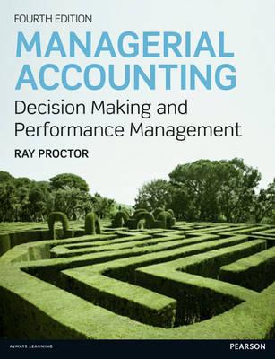 Book Managerial Accounting: Decision Makling and Performance Management free