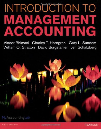 Book Introduction to Management Accounting with MyAccountingLab access card free