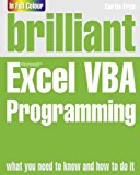 Book Brilliant Excel VBA Programming. Ken Bluttman free