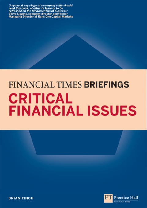 Book Critical Financial Issues: Financial Times Briefing free