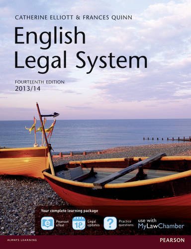 Book English Legal System 14th edn free