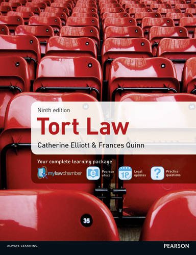Book Tort Law 9e free