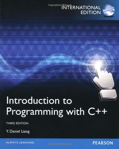 Book Introduction To Programming With C++ Plus Myprogramminglab With Pearson Etext, International Edition free